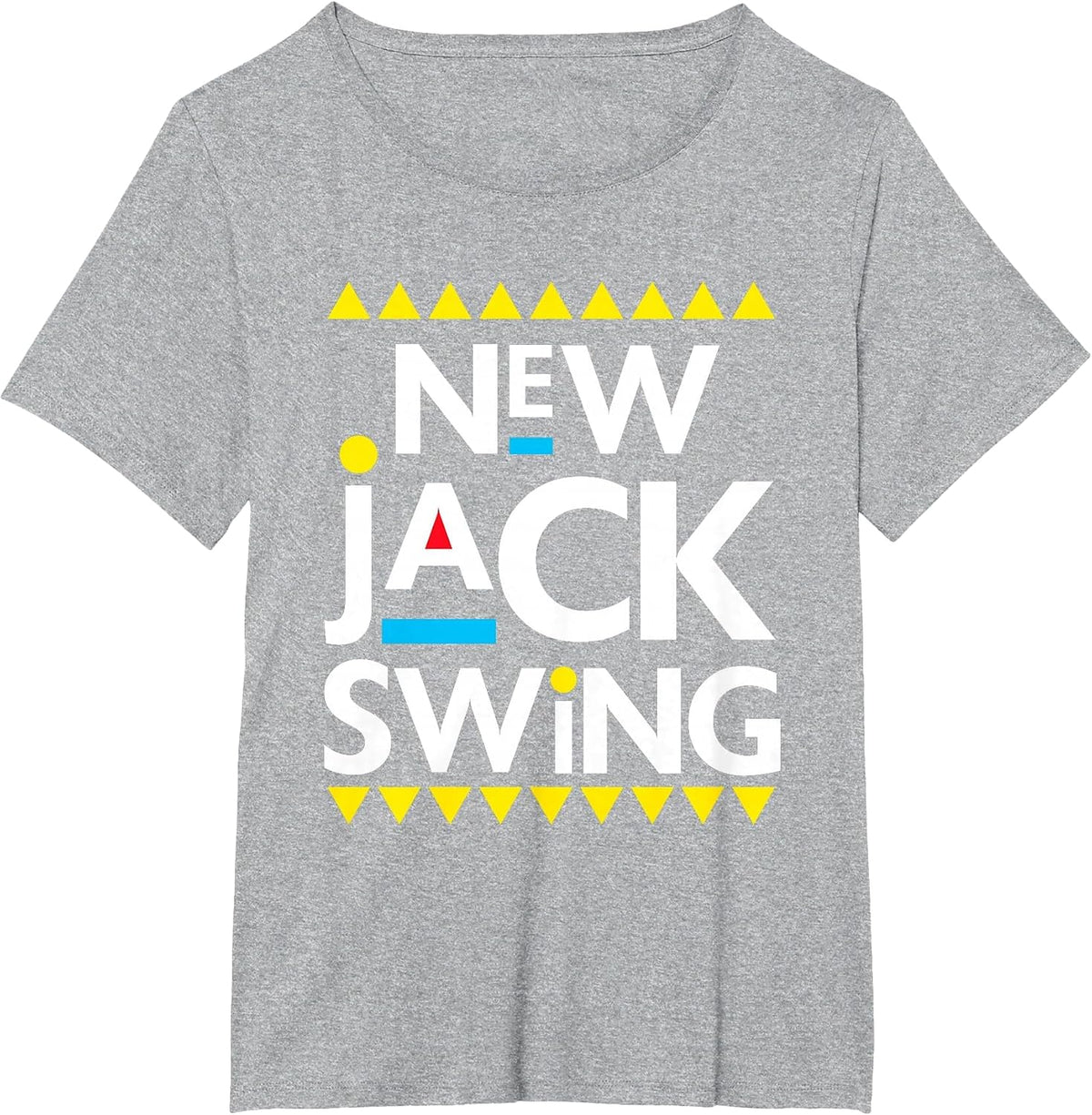 Jack Swing 90s R&B Hip Hop T-Shirt - Heather Grey