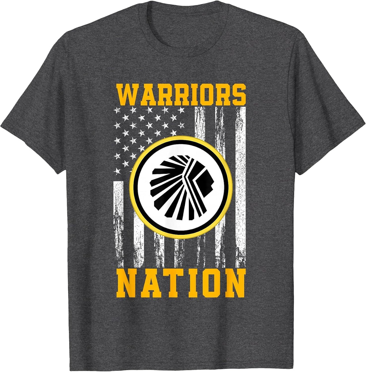 Logo Nation HS T-Shirt - Dark Heather Grey