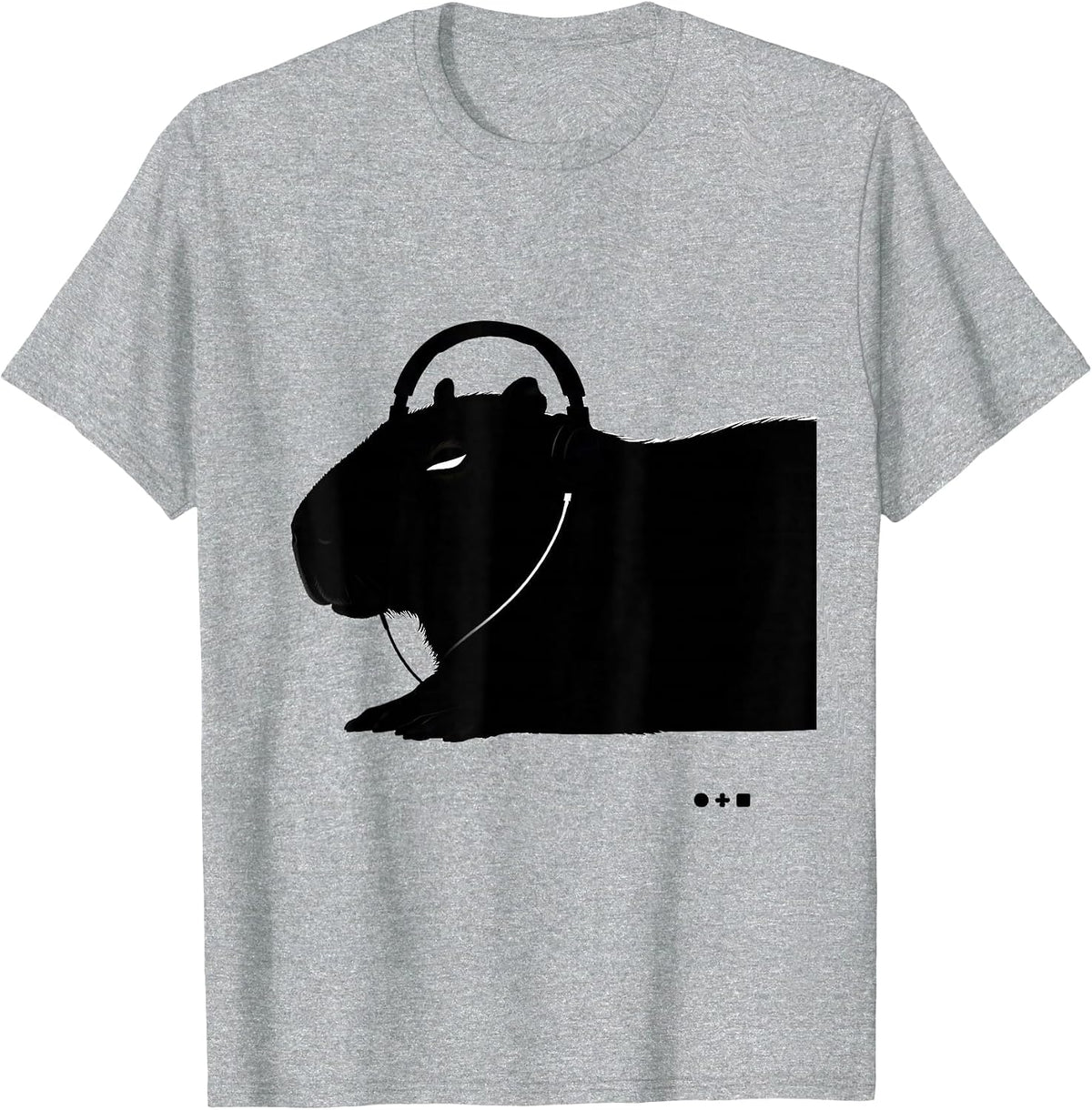 Men's Capybara Gamer Meme Humor Animal Lover Gift T-Shirt - Heather Grey