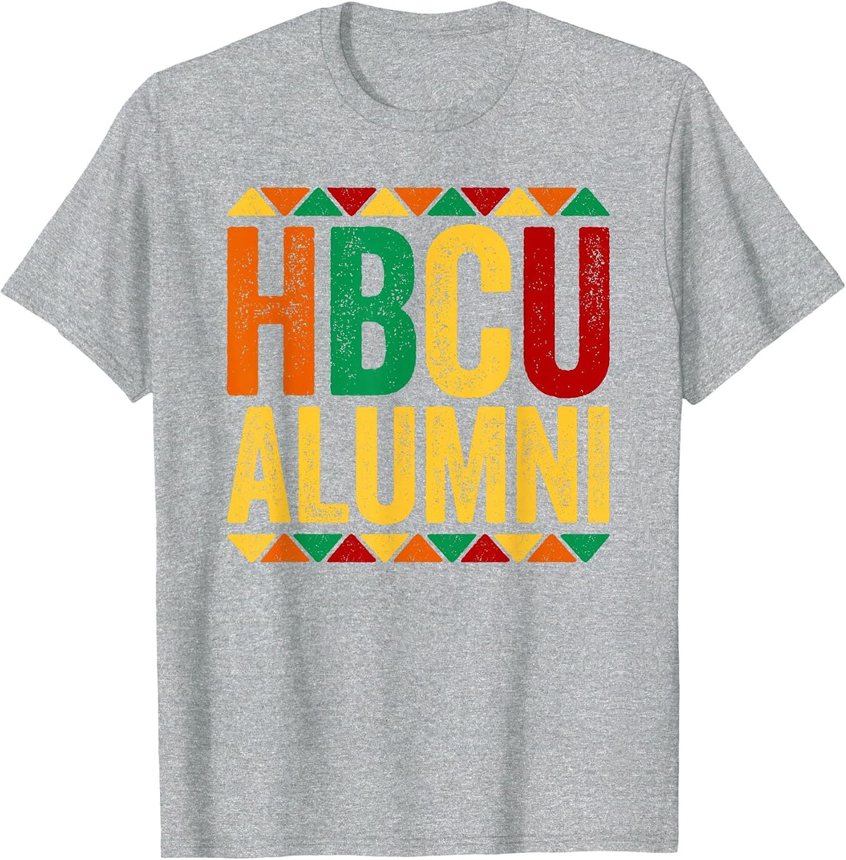 HBCU Alumni Shirt Historical Black History Month College T-Shirt - Heather Grey