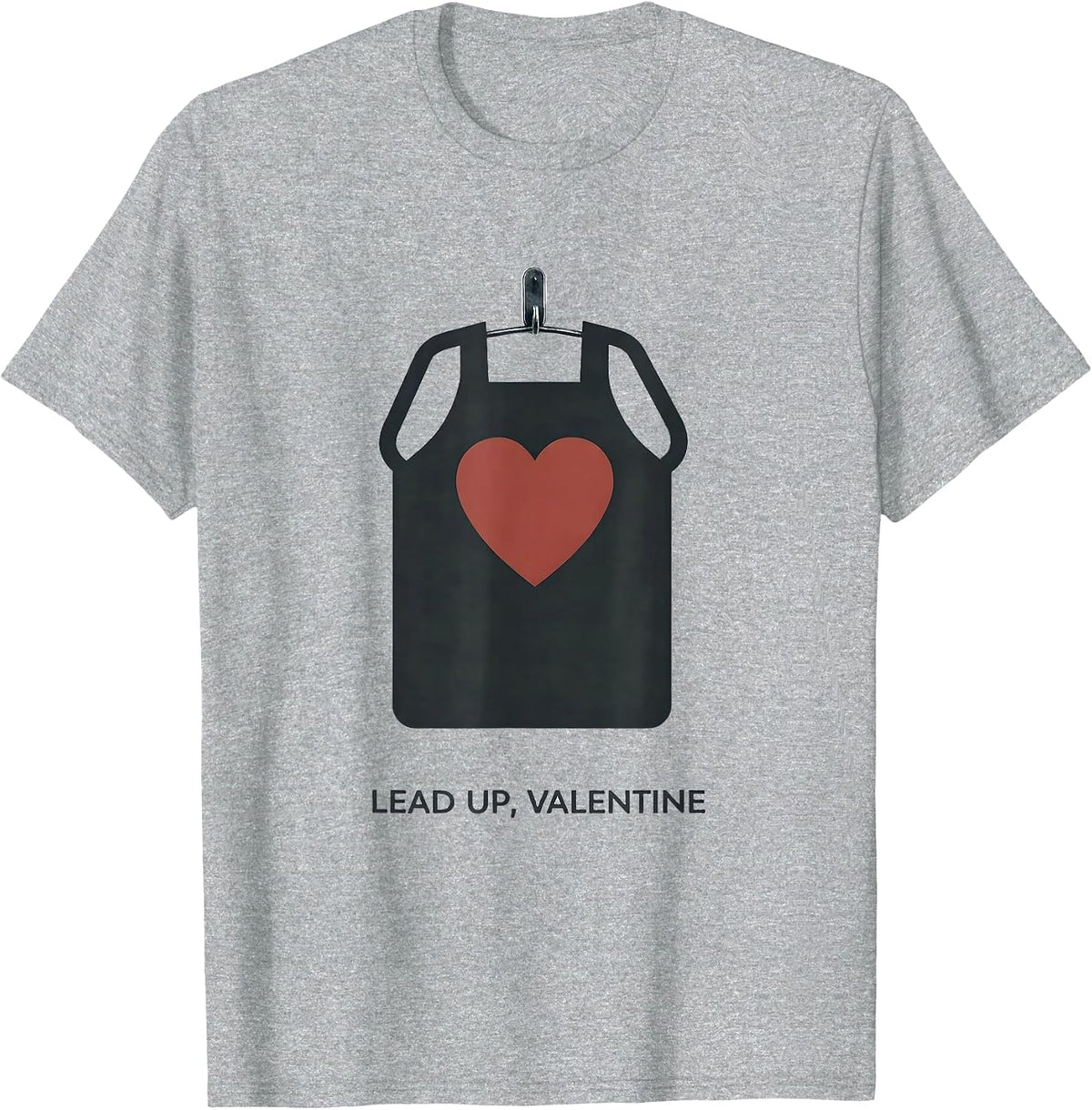 Men's Lead Up Valentine Funny Radiology Tech Skeleton Humor Gift T-Shirt - Heather Grey