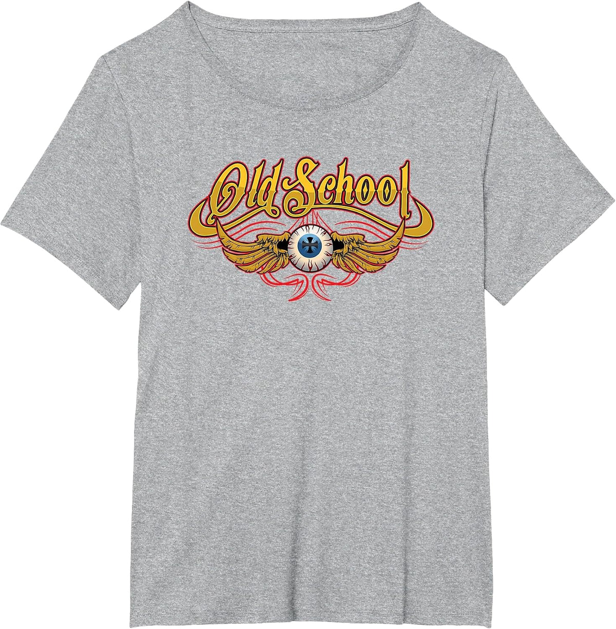 Vintage Old School Rat Rod Muscle car T-Shirt T-Shirt - Heather Grey