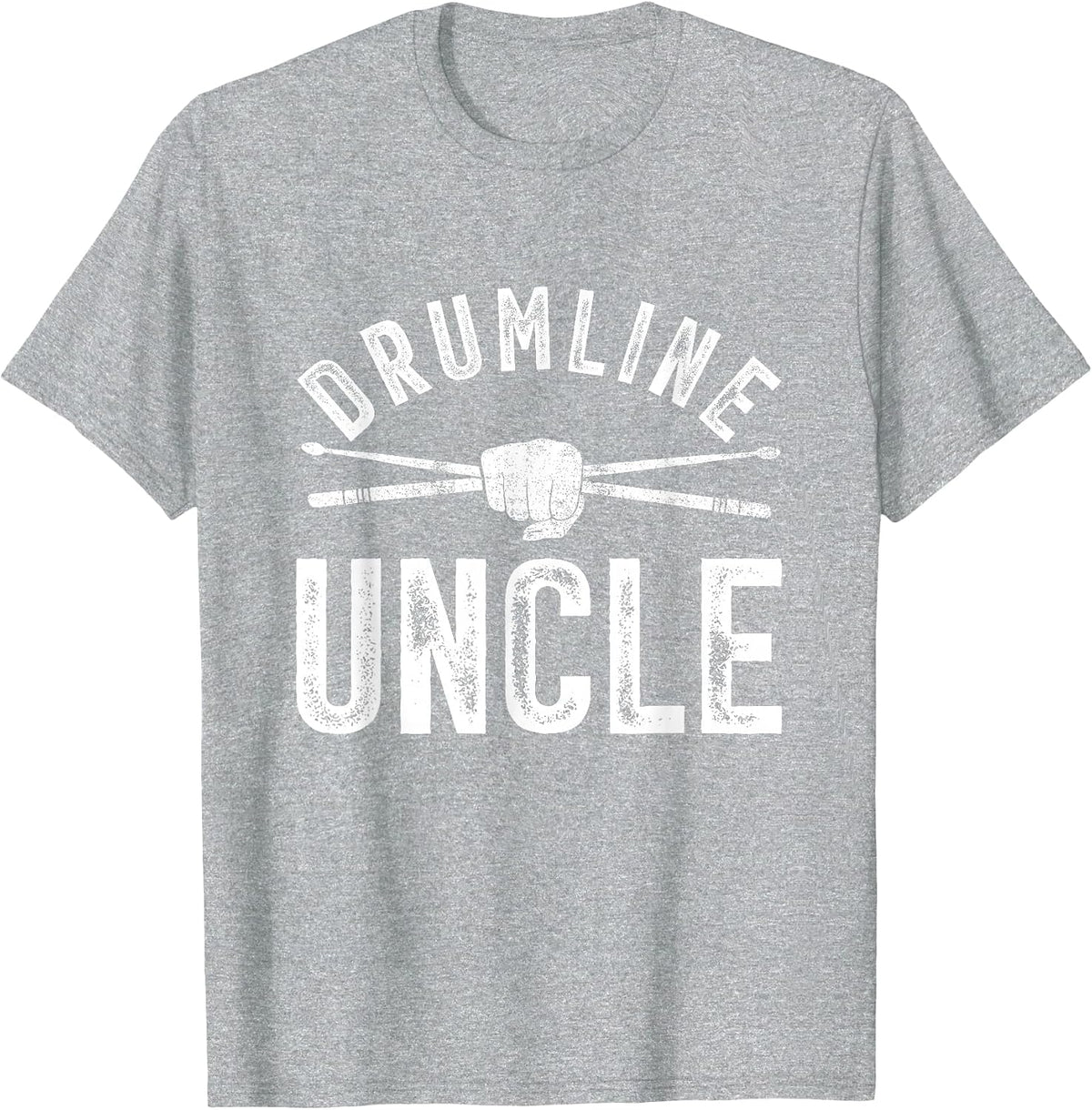 Men's Drumline Uncle Proud Drumline Uncle T-Shirt - Heather Grey