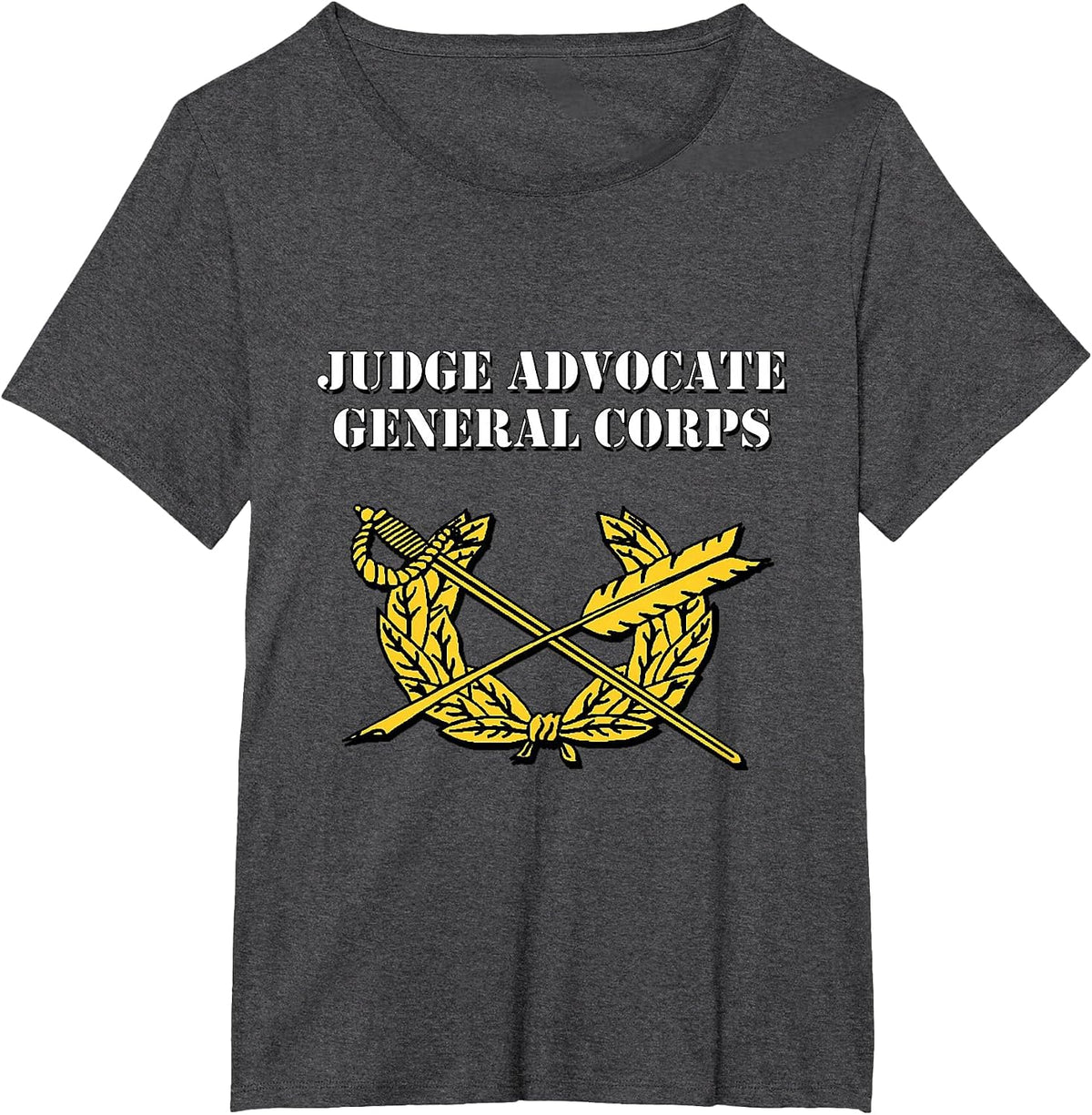 US Army Judge Advocate General Corps Shirt T-Shirt - Dark Heather Grey