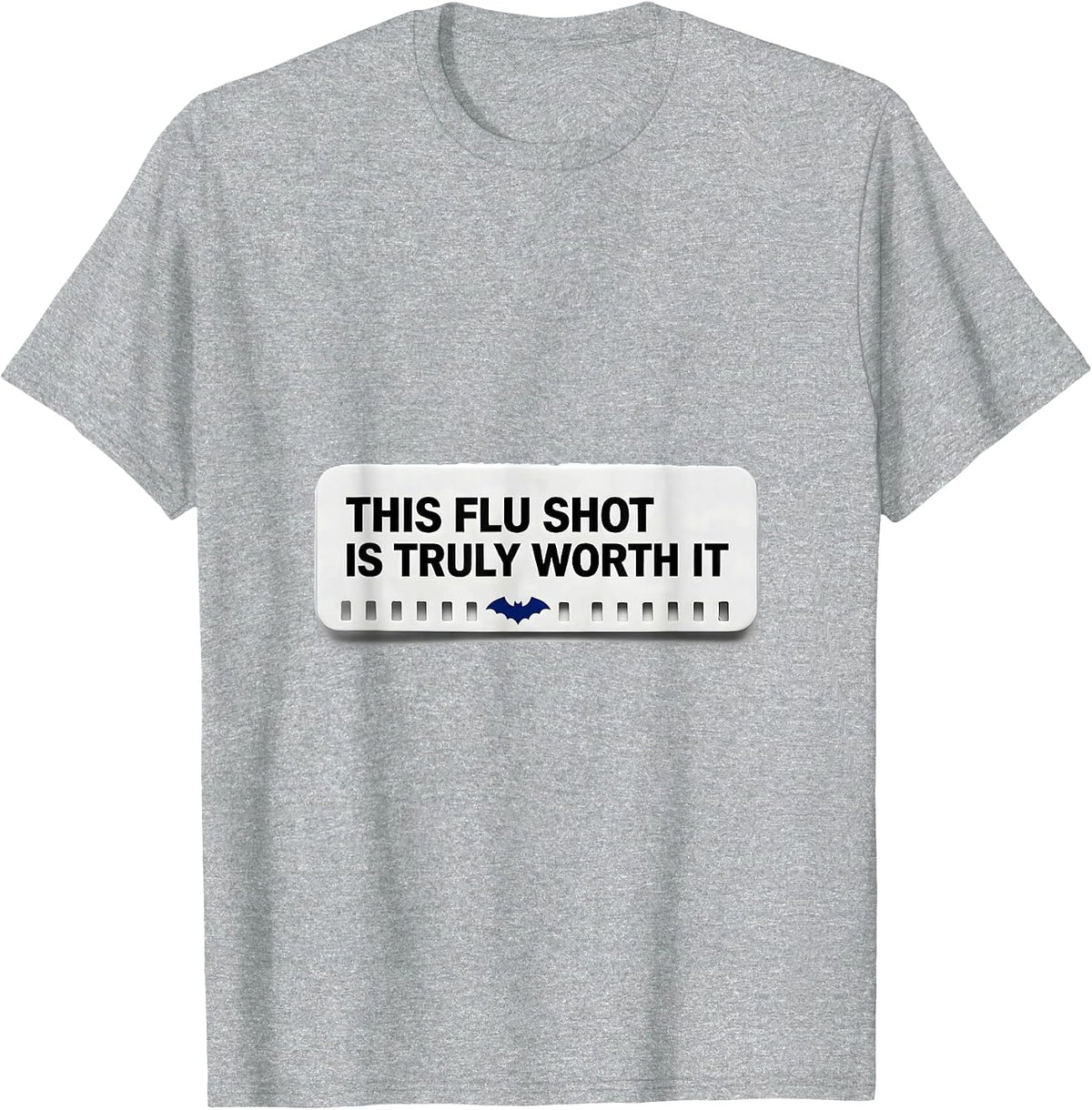 Men's This Flu Shot Is Truly Worth It Funny Nurse Halloween T-Shirt - Heather Grey