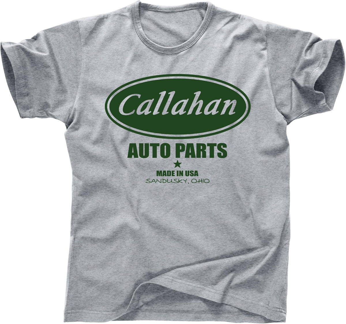Retro 90s Sandusky Auto Parts Movie T Shirt, Cult Classic Road Trip Comedy Tee, Vintage Garage Mechanic Logo Design -