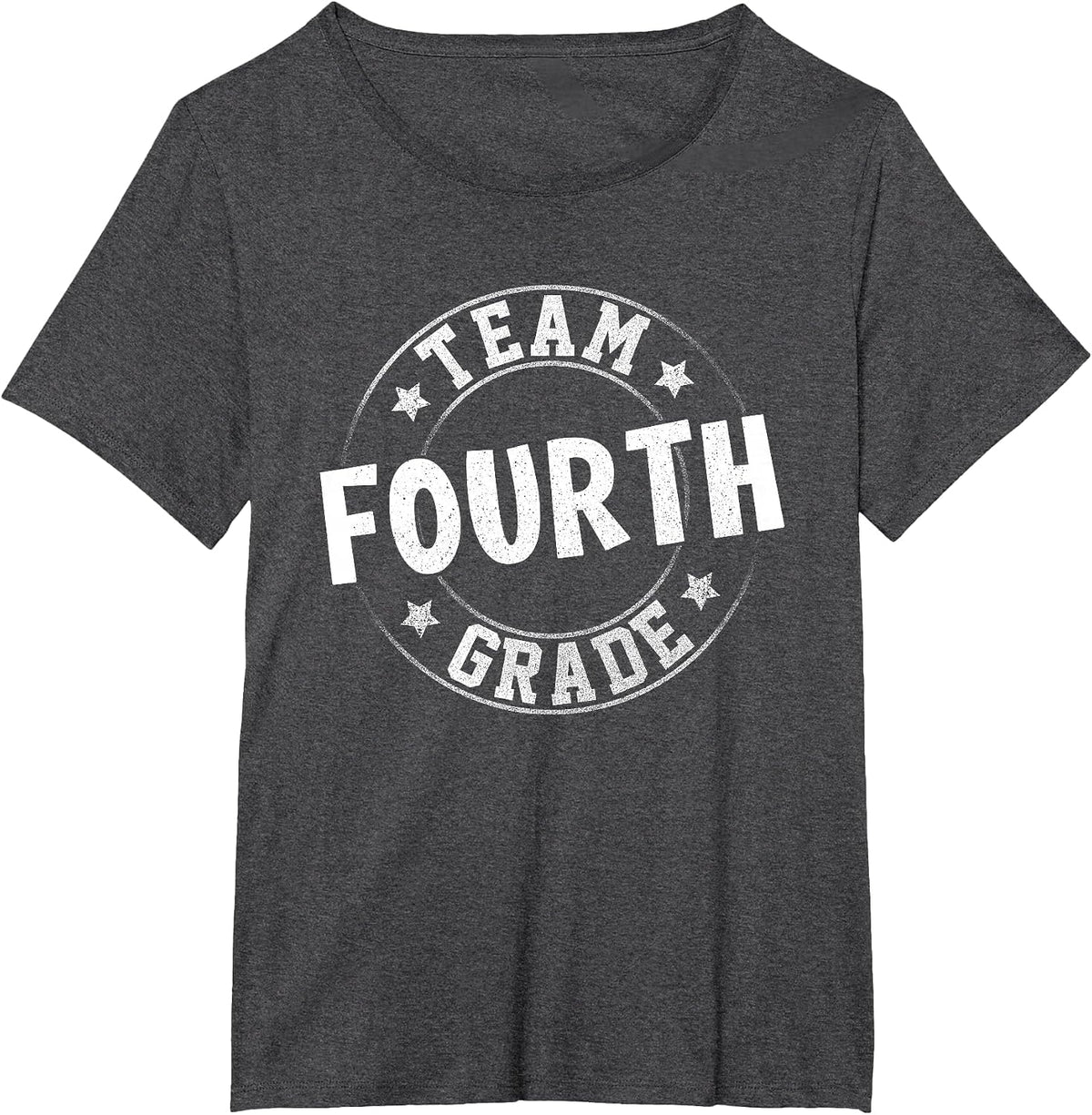 Team Fourth Grade Teacher Student Back to School 4th Grade T-Shirt - Dark Heather Grey