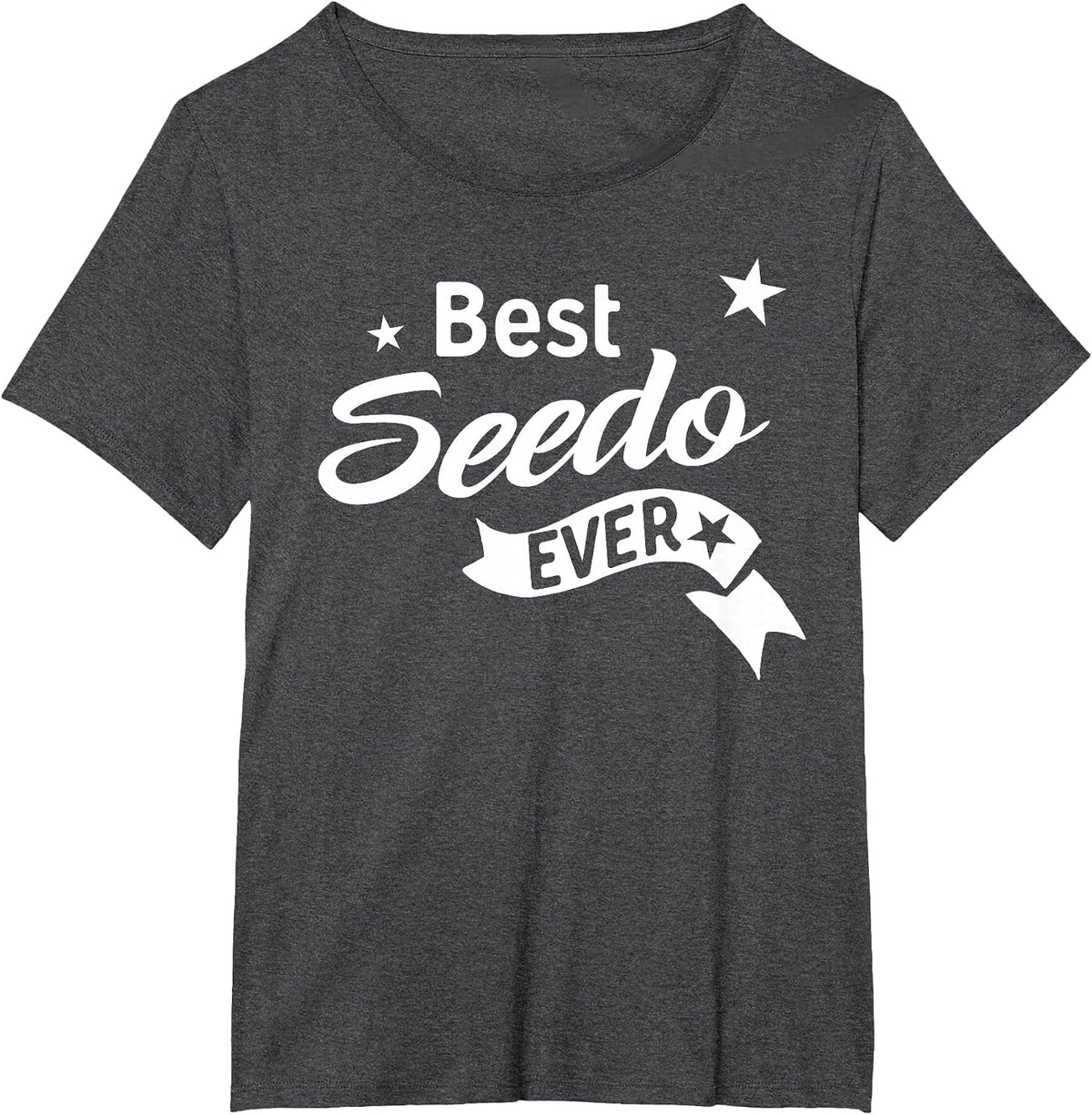 Best Seedo Ever Shirt - Arabic Grandpa T Shirt T-Shirt - Dark Heather Grey