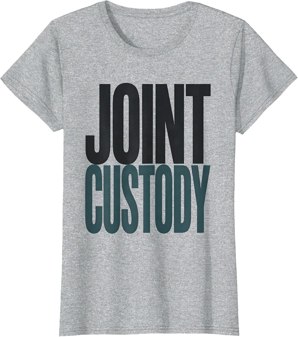 Joint Custody Minimalist Massage Therapist Occupational T-Shirt - Heather Grey