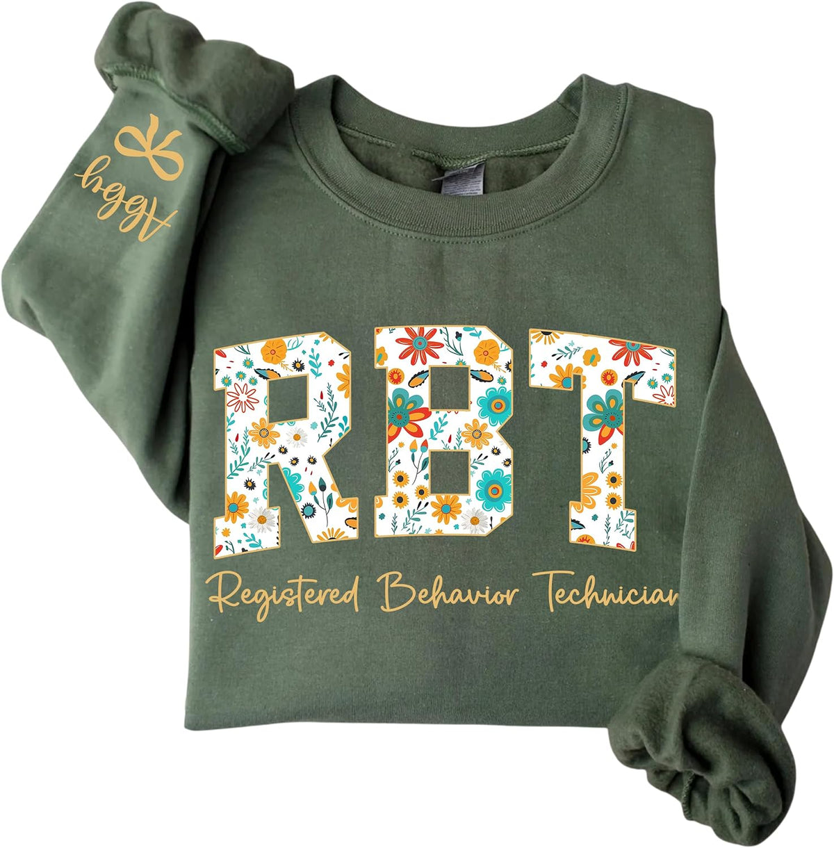 Personalized Occupation Sweatshirt, Custom Crewneck, Gift for Colleagues, Office Staff, Workwear for Professionals - Rbt
