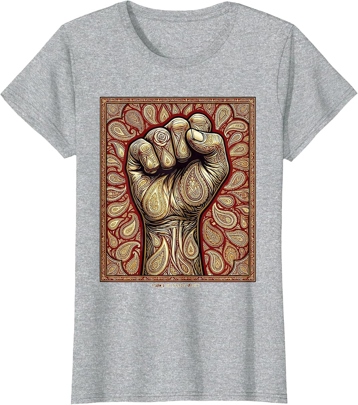Women's President Pride Labor Day Pride In Every Shift T-Shirt - Heather Grey