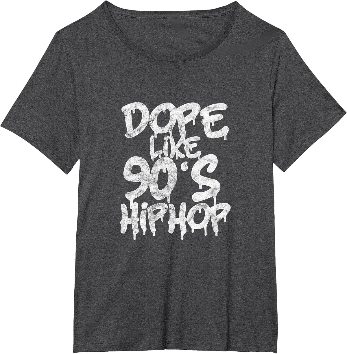 Dope Like 90's Hip Hop Rap Music 1990 Nineties 90's Grunge T-Shirt - Dark Heather Grey