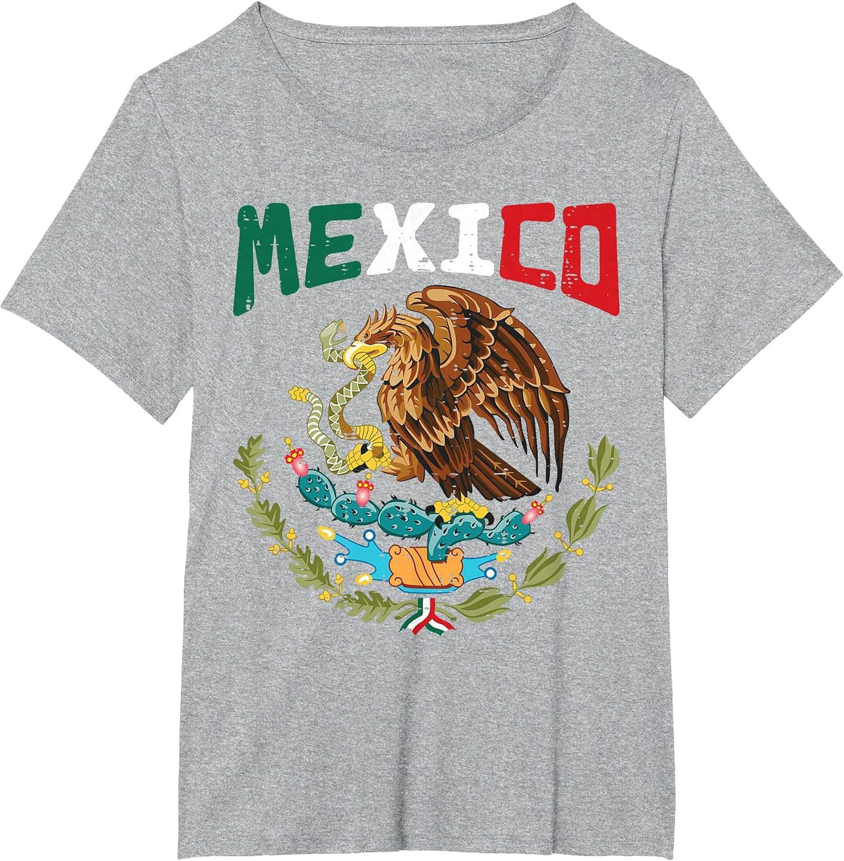 Mexican Independence Day Mexico Women Men Children T-Shirt - Heather Grey