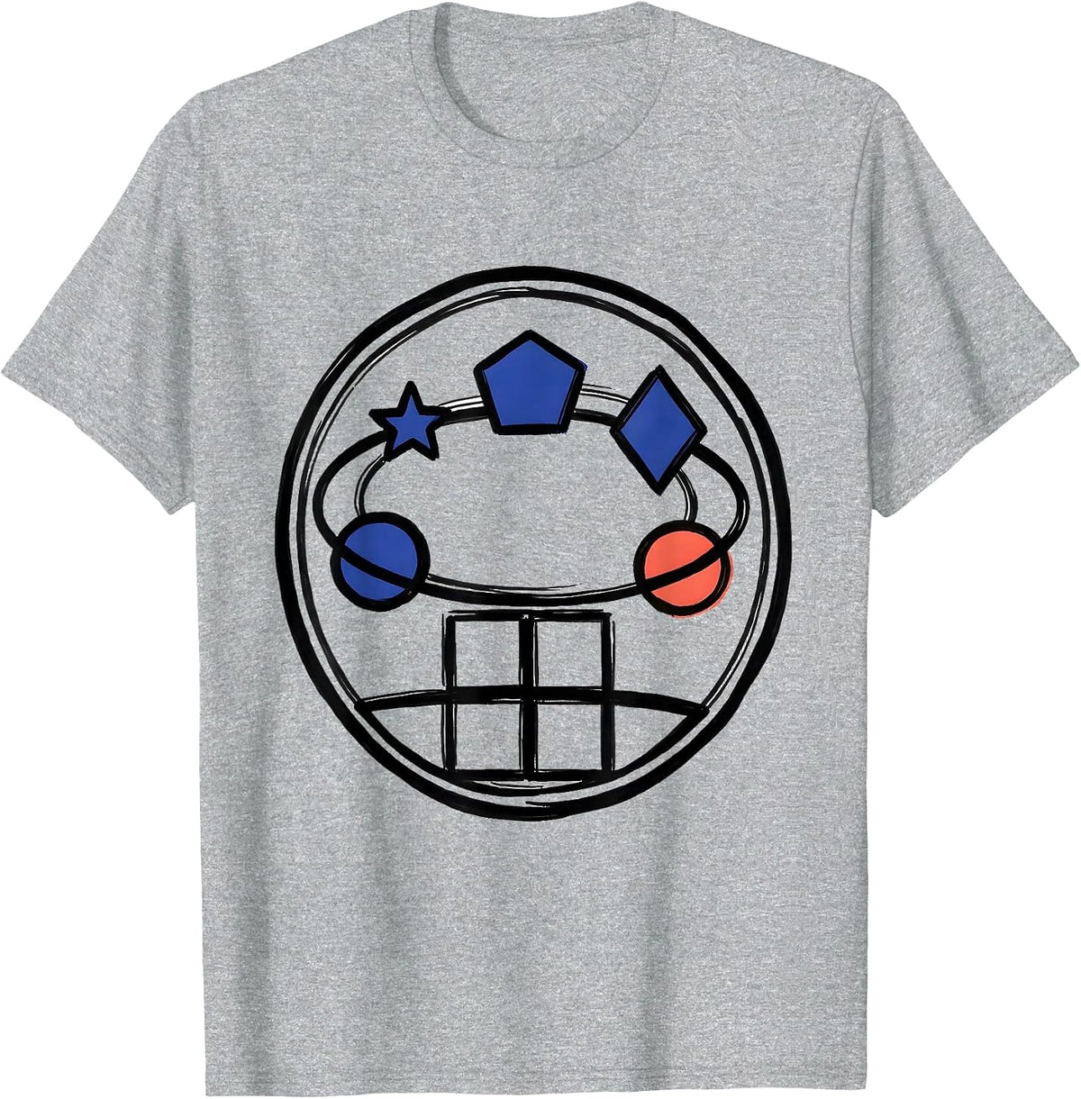 Men's Orbiting Bodies Inclusion Special Education Teacher T-Shirt - Heather Grey