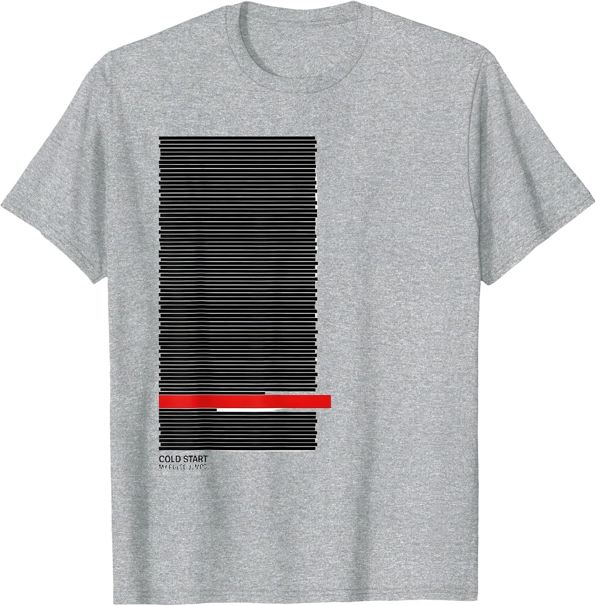 Men's Cold Start My Pulse Jumps Funny Car Guy Auto Mechanic Racing T-Shirt - Heather Grey