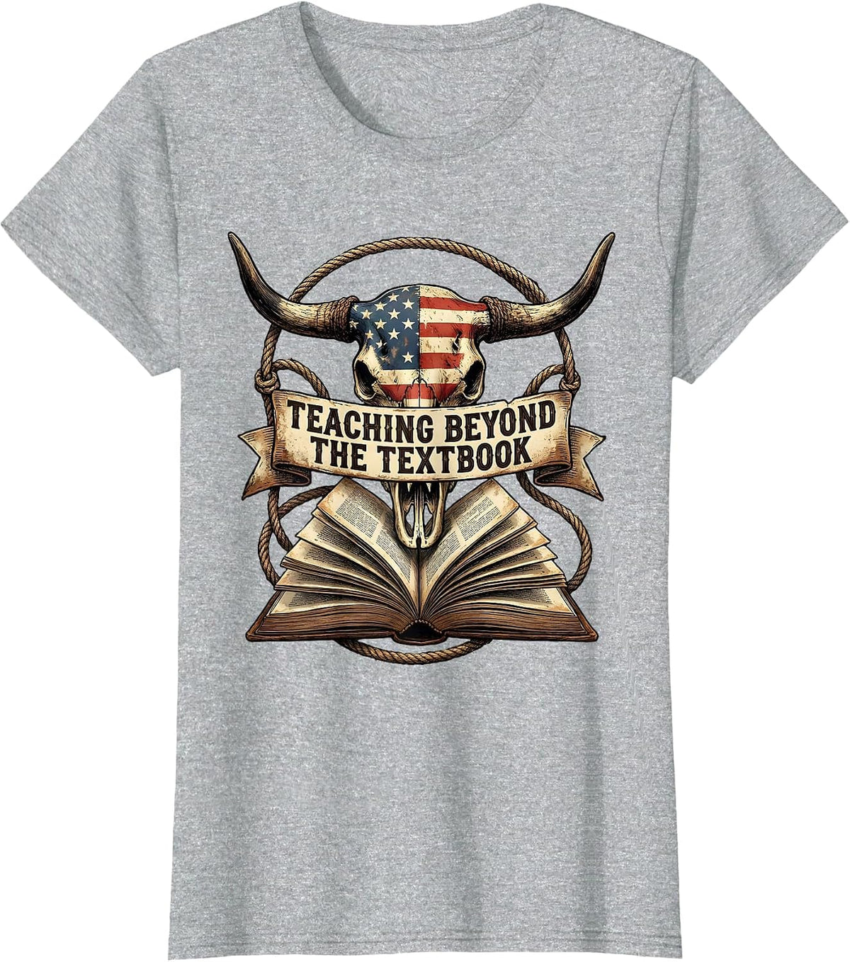 Teaching Beyond the Textbook Special Education T-Shirt - Heather Grey