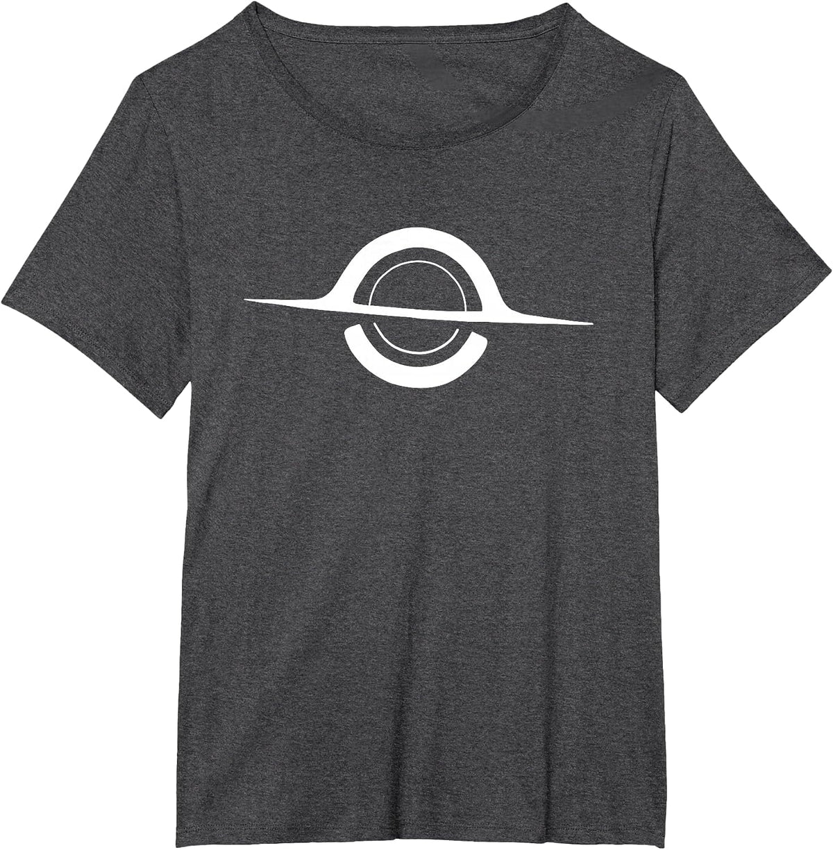 Physics Black Hole T-Shirt - Dark Heather Grey