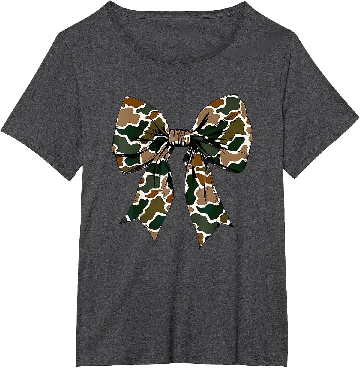 Old School Camouflage T-Shirt - Dark Heather Grey