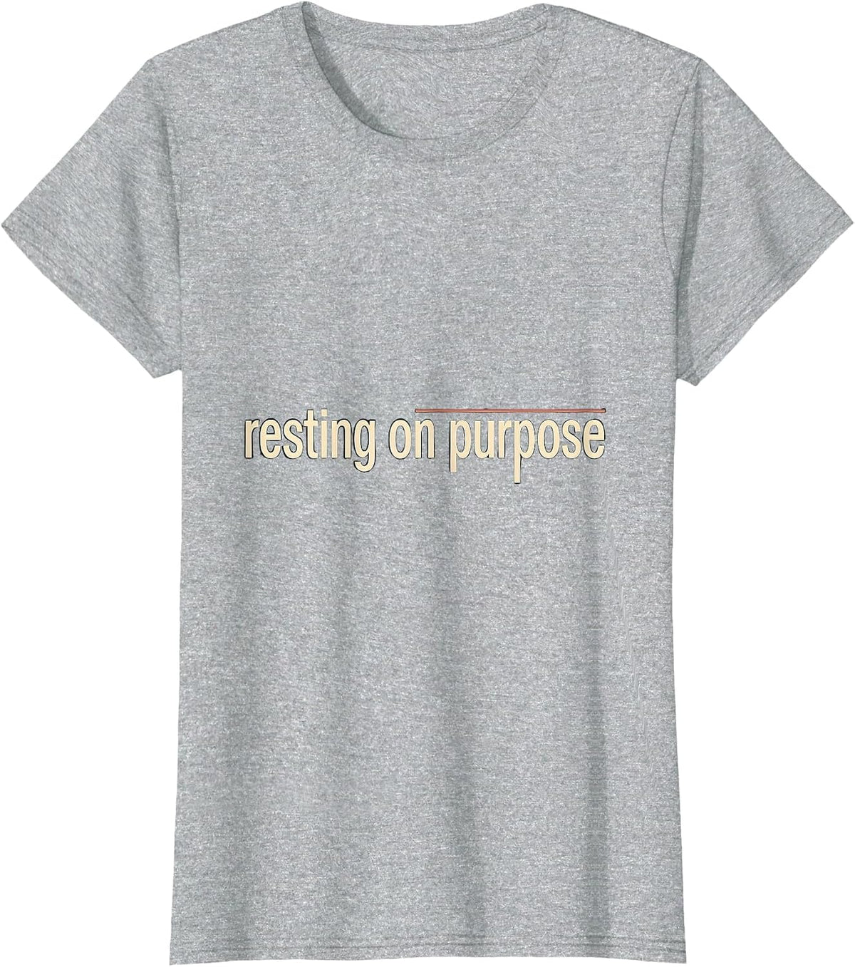 Resting On Purpose Cute Capybara Sleepybara Sleepwear Gift T-Shirt - Heather Grey