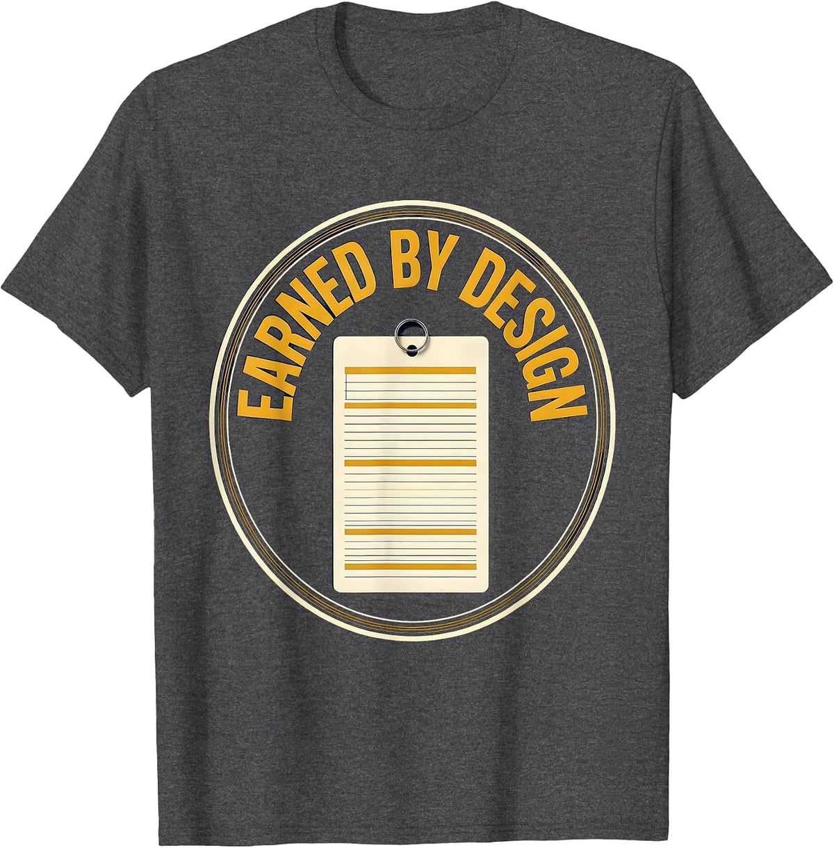 Earned By Design Special Education Teacher Squad T-Shirt - Dark Heather Grey