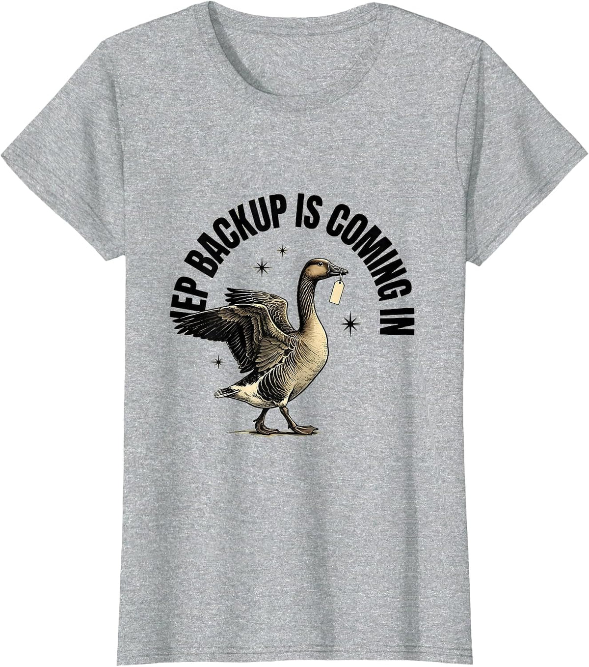IEP Backup Is Coming In Funny Special Education Teacher Sped T-Shirt - Heather Grey