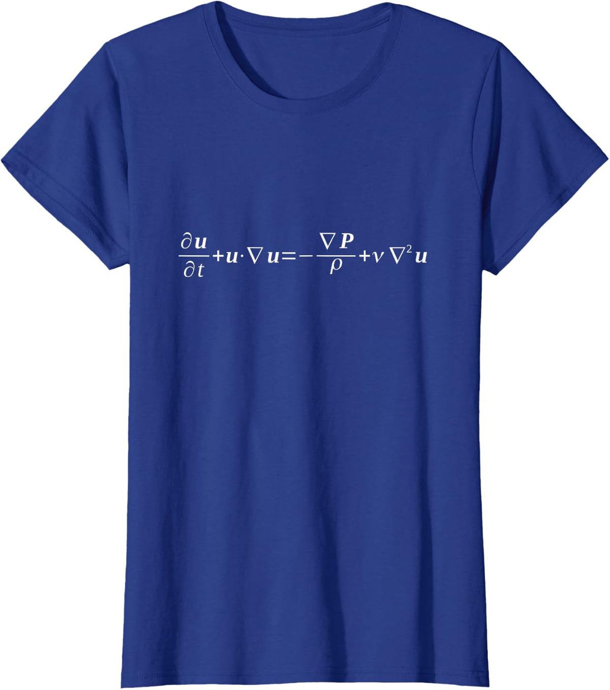 Navier-Stokes Equation T-Shirt - Royal Blue