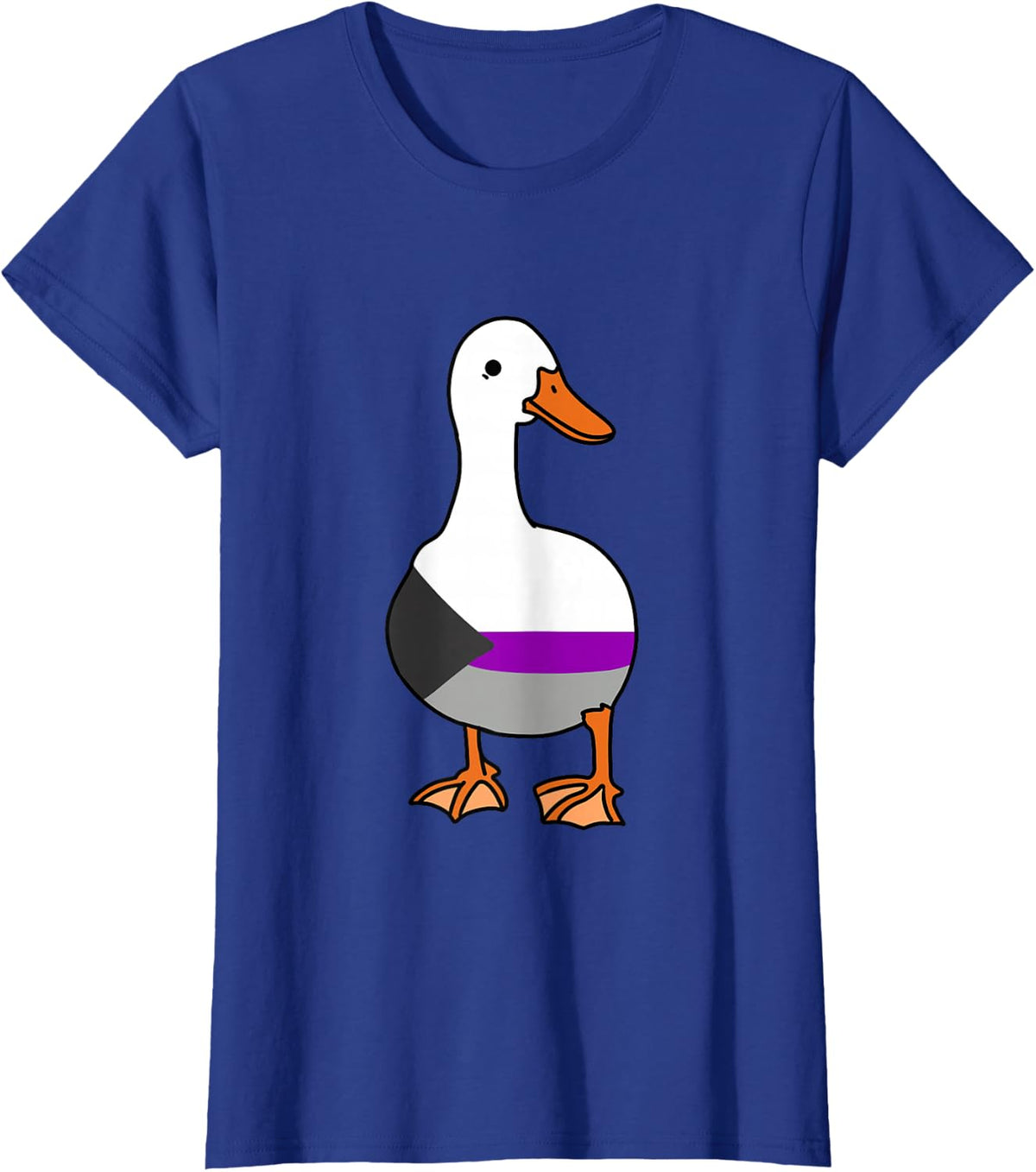 Demisexual Duck Demisexual Pride T-Shirt - Royal Blue
