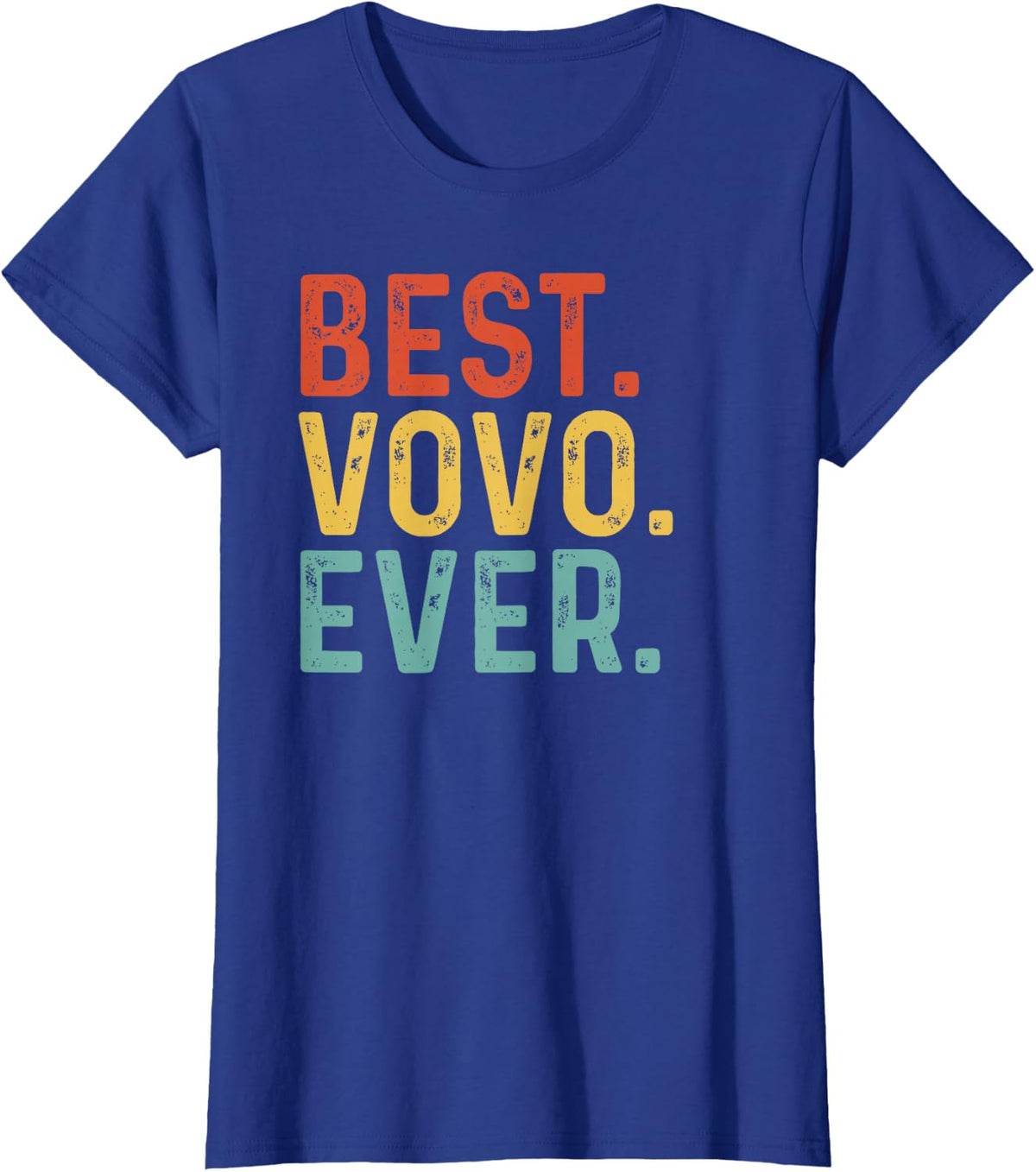 Best Vovo Ever Retro Vintage Unique Gifts for Vovo T-Shirt - Royal Blue