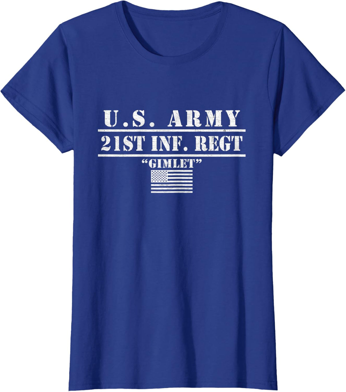 21st Infantry Regiment Schofield Barracks Hawaii Gifts T-Shirt - Royal Blue