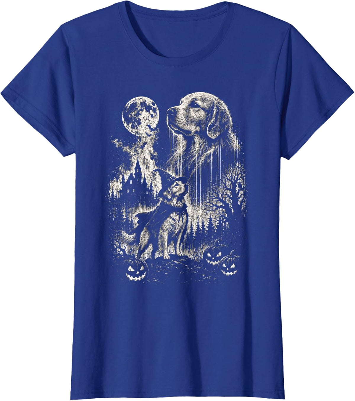 Spooky T-Shirt - Royal Blue