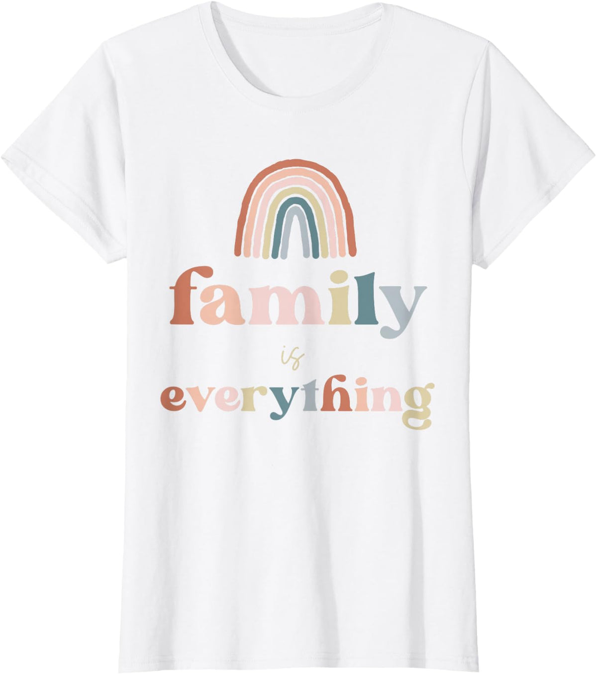 Family is Everything Reunion Group Matching Gear Families T-Shirt - White