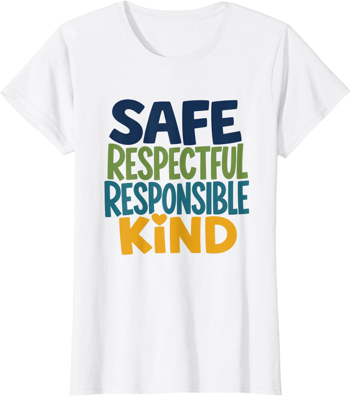 School Staff PBIS Values Kindness Day Counselor Principal T-Shirt - White