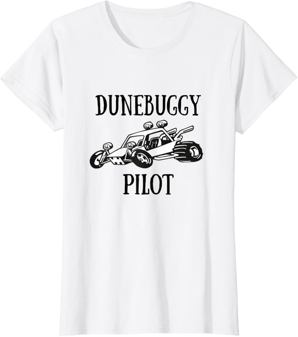 Funny Dunebuggy and Sandrail T-Shirt - White