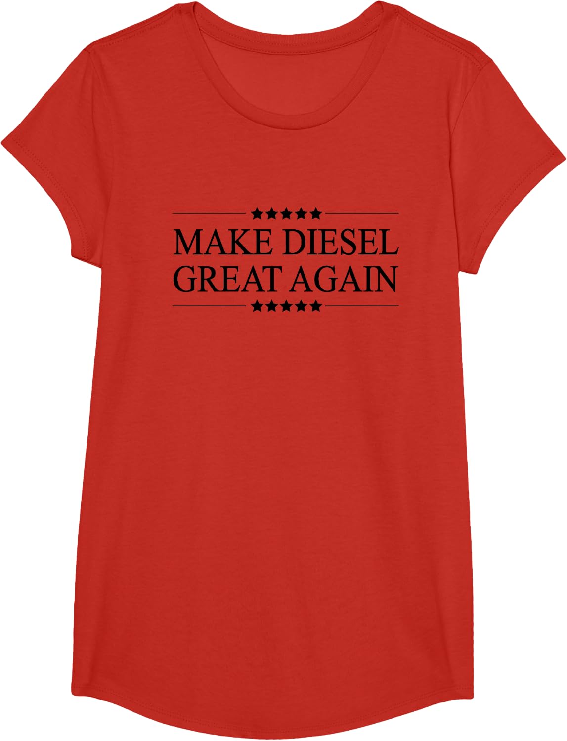 MAKE DIESEL GREAT AGAIN | Funny Gift Mechanic - T-Shirt - Girls Red
