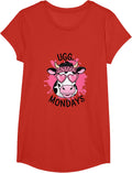UGG Monday's Cow T-Shirt - Girls Red