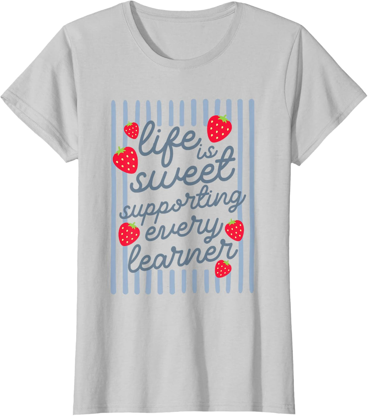 SPED Teacher Special Education Teacher Inclusion Life Skills T-Shirt - Silver Grey