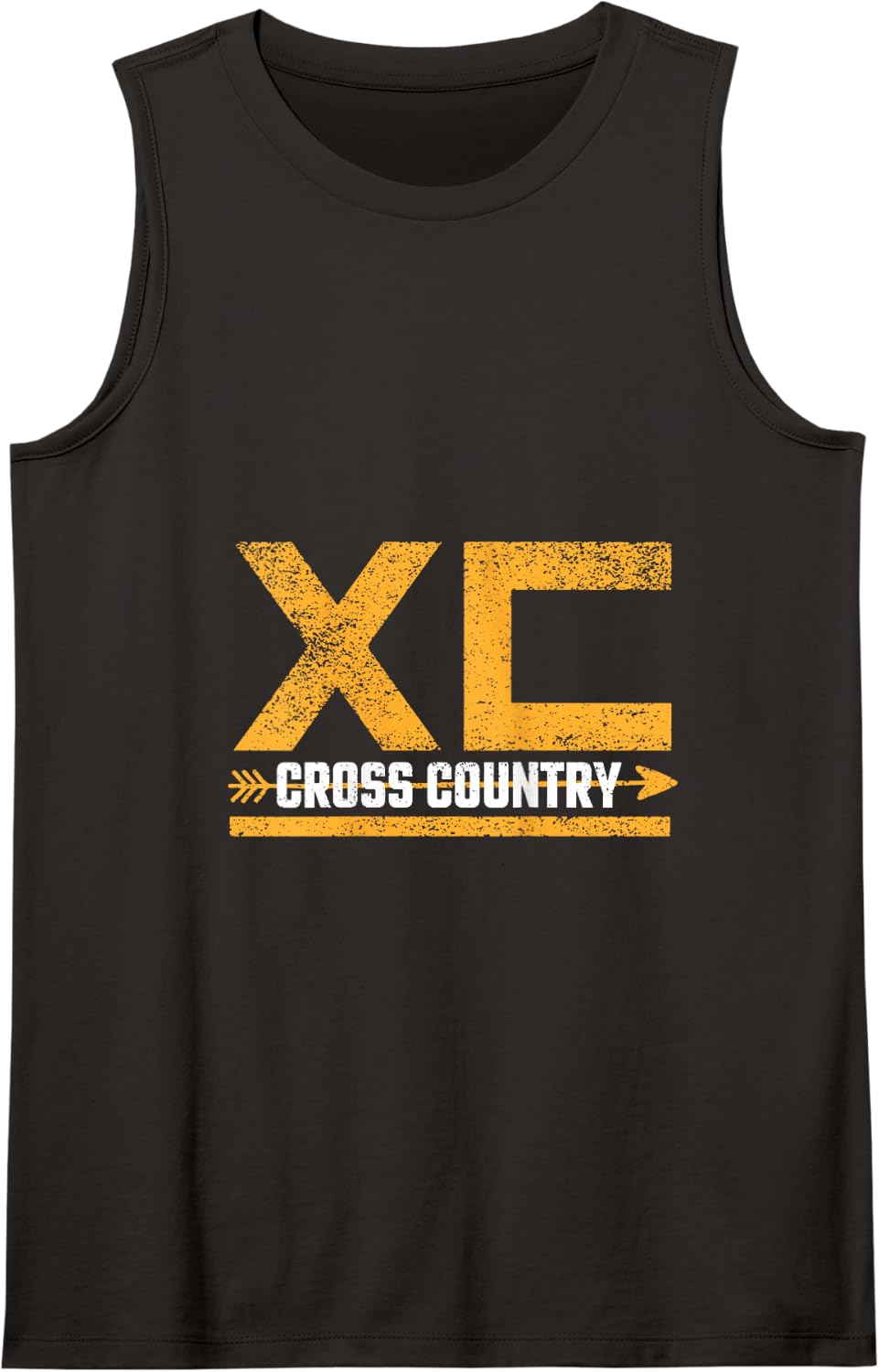 Cross Country Running Tank Top - Black