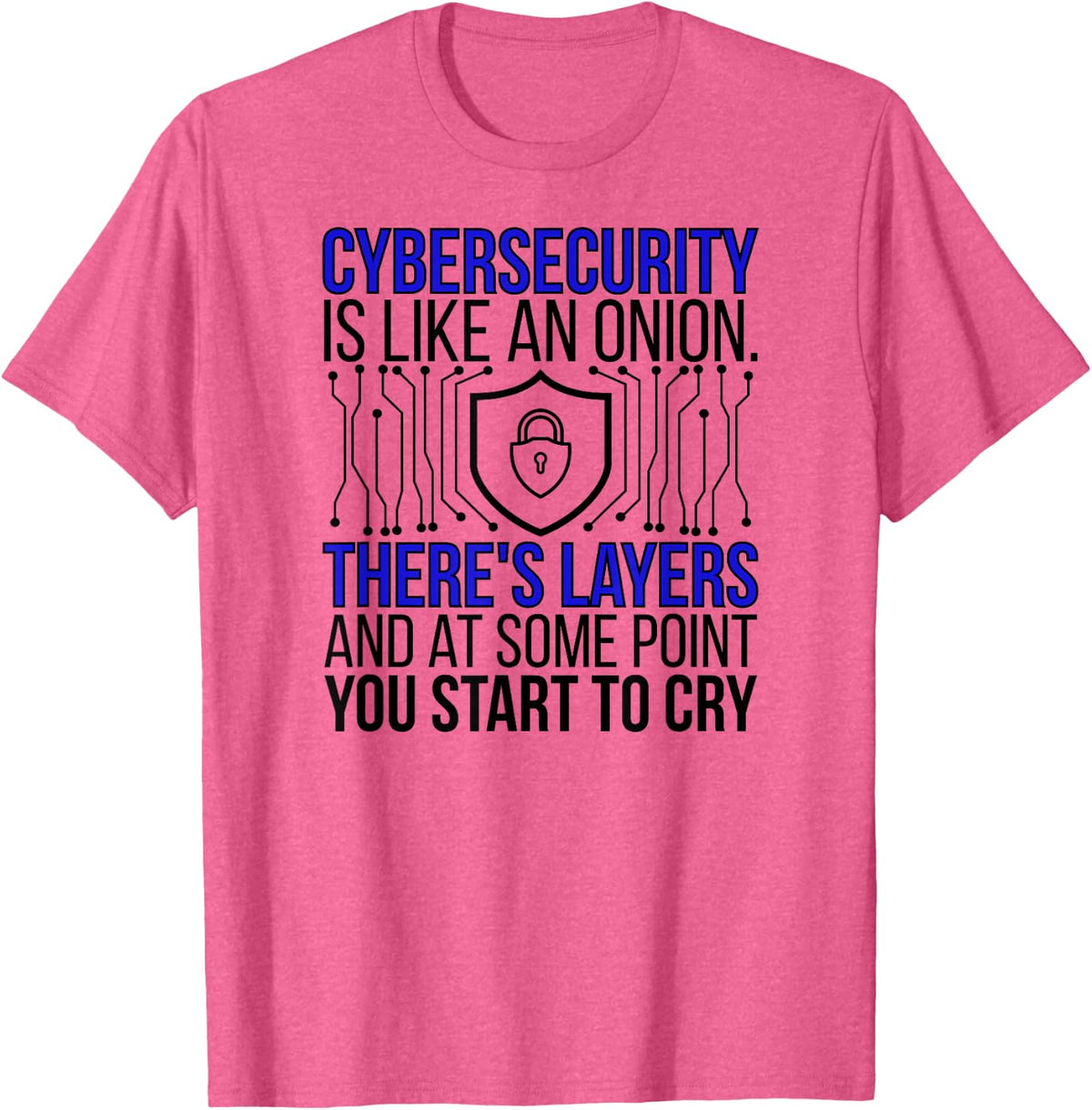 Funny Cybersecurity Professional Cybersecurity Specialist T-Shirt - Pink Heather