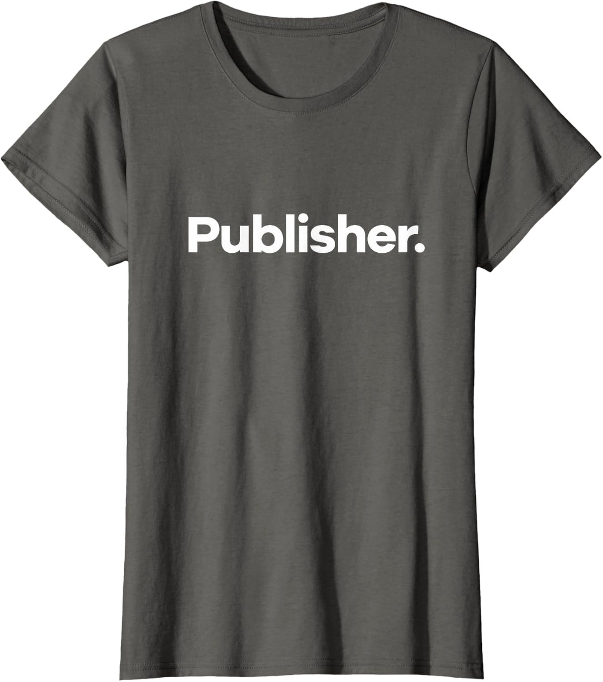 That Says Publisher T-Shirt - Asphalt Grey