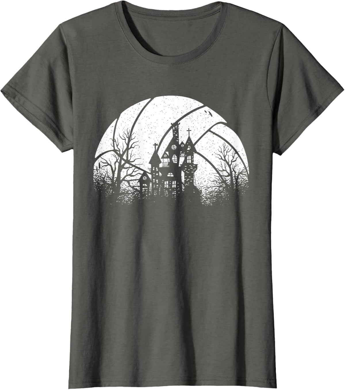 Volleyball Player Coach Halloween Party Volley Sports T-Shirt - Asphalt Grey