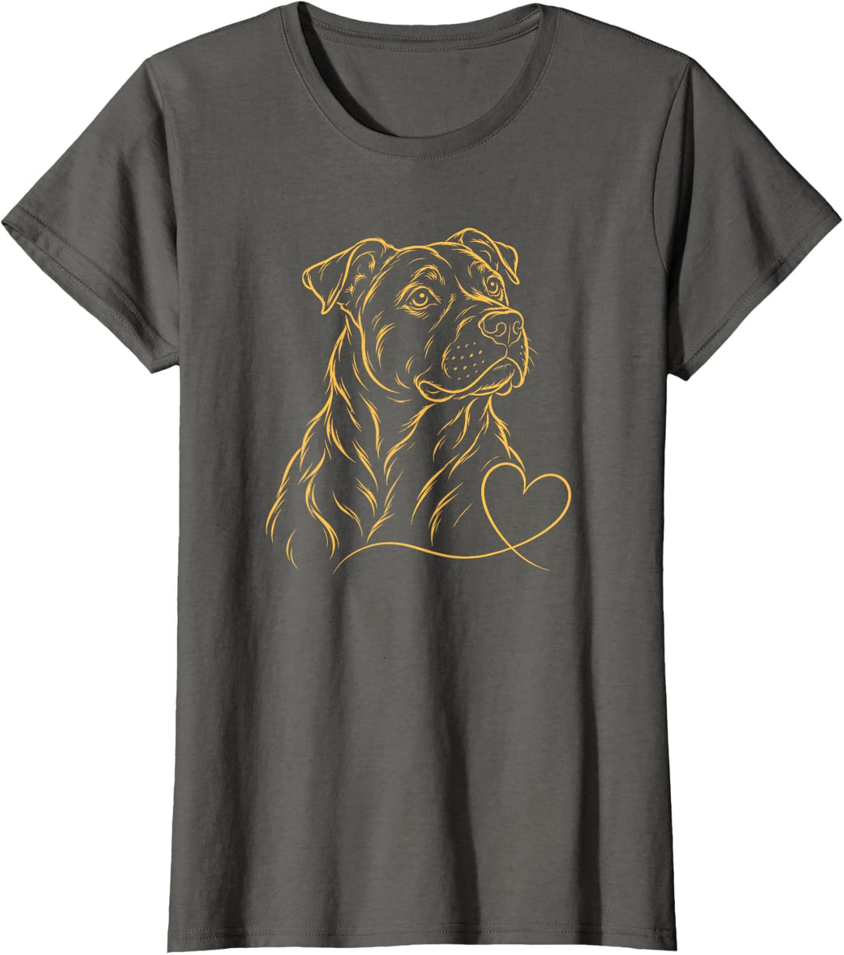 American Pit Bull Terrier T-Shirt - Asphalt Grey