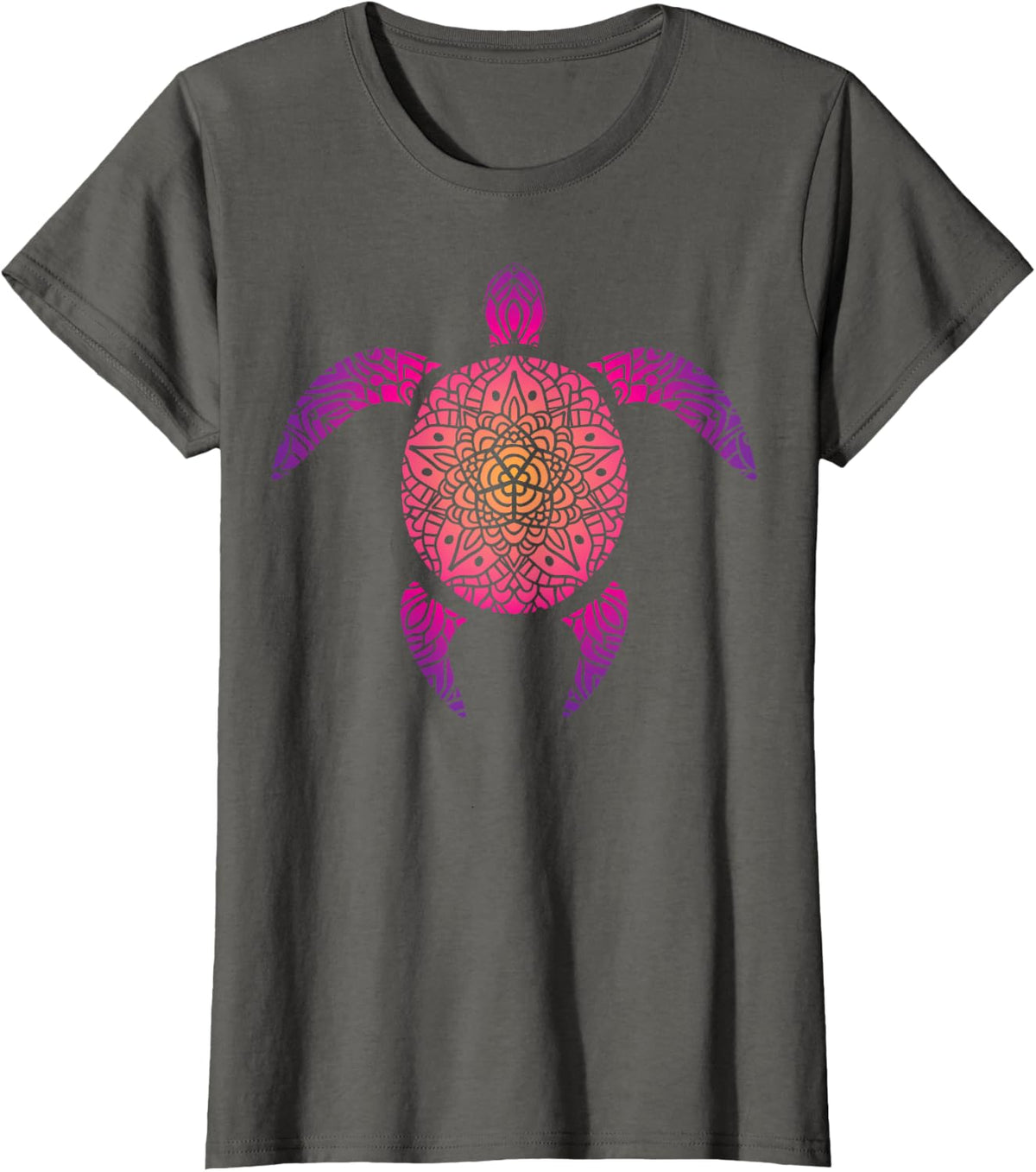 Sea Turtle Gift T-Shirt - Asphalt Grey