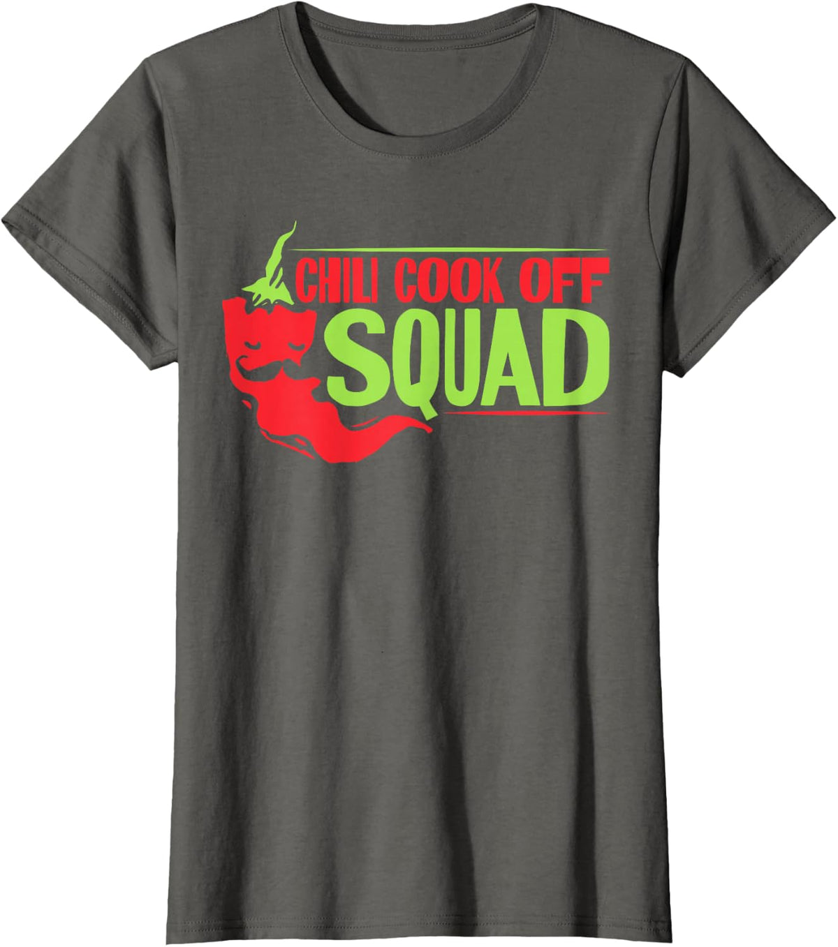 Chili Cook Off Squad T-Shirt - Asphalt Grey