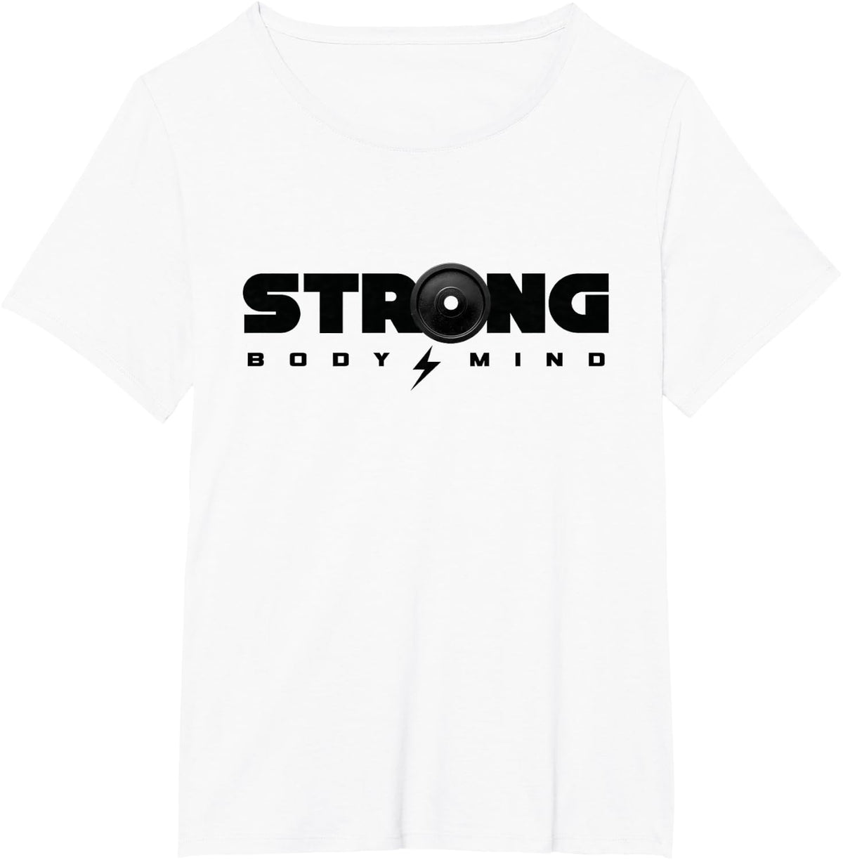 Weightlifting Gym Workout T-Shirt - White