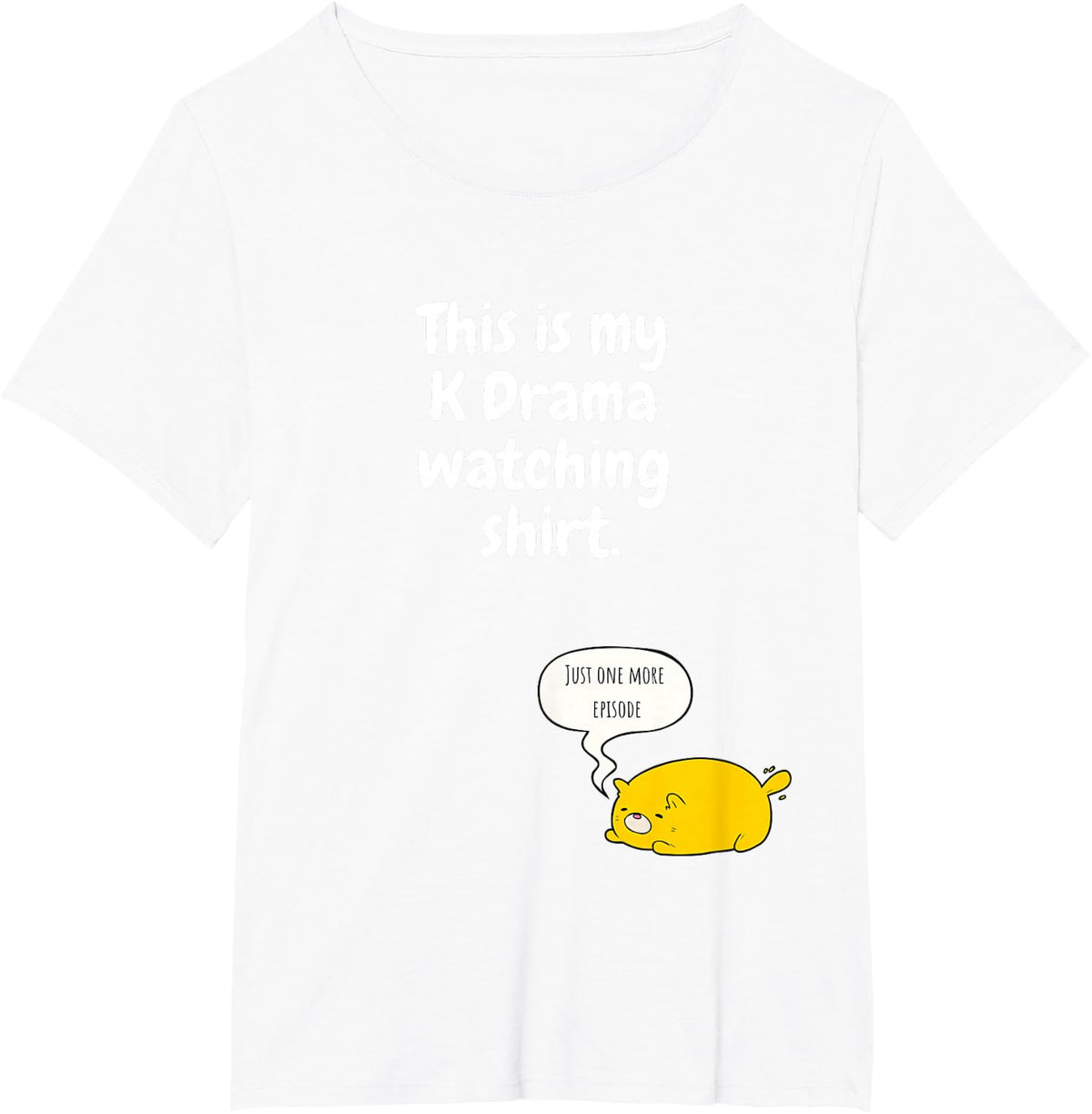 Kdrama Kpop Army Fan Bias Korean Drama Teen Gift T-Shirt - White