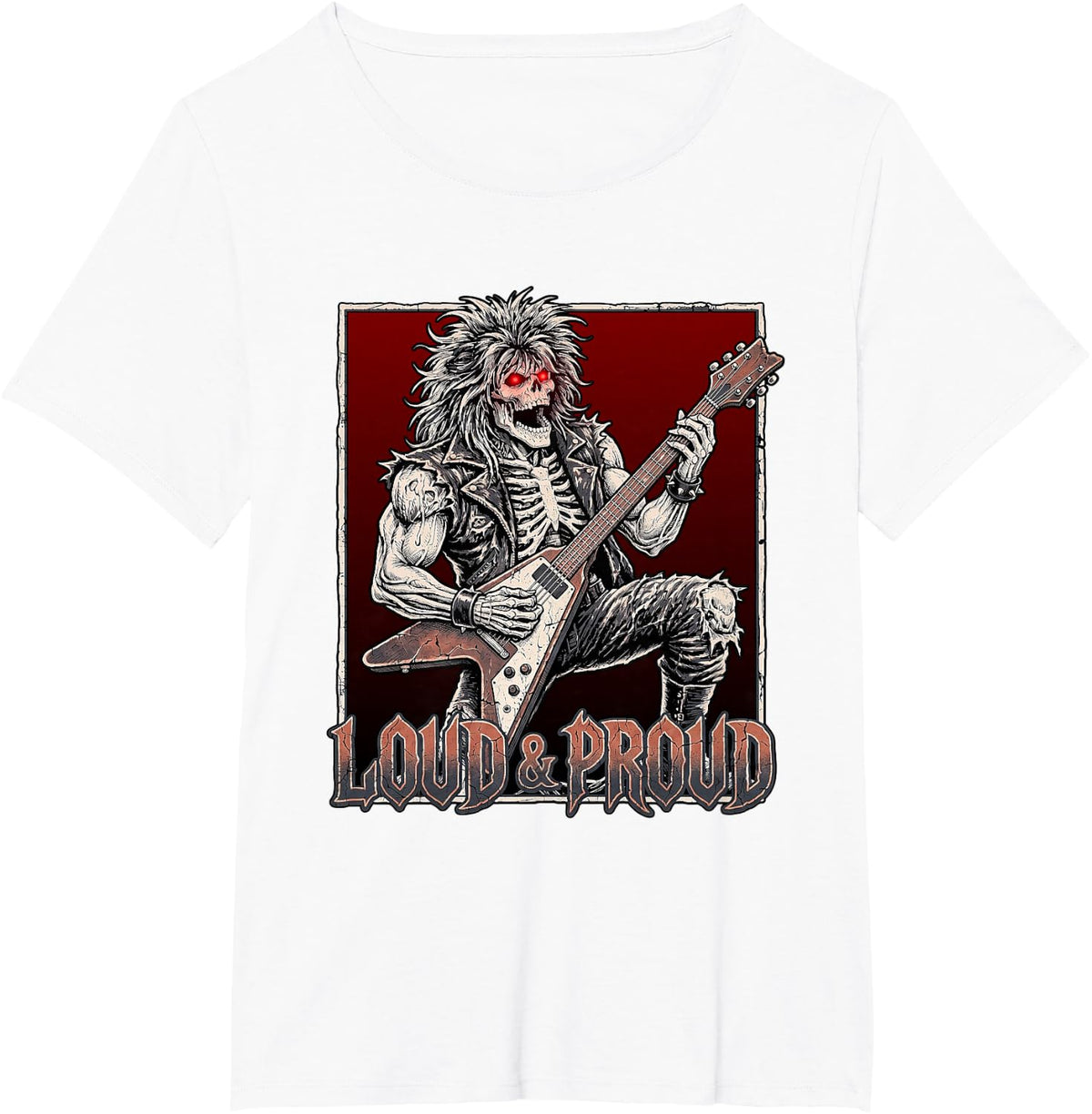 Demon Loud and Proud Heavy Metal Festival T-Shirt - White