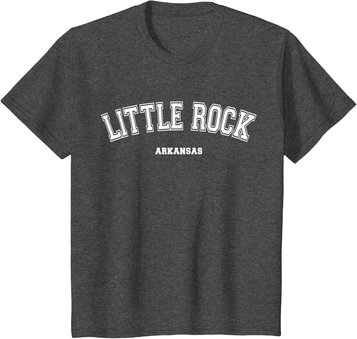 Little Rock Arkansas T-Shirt - Dark Heather Grey