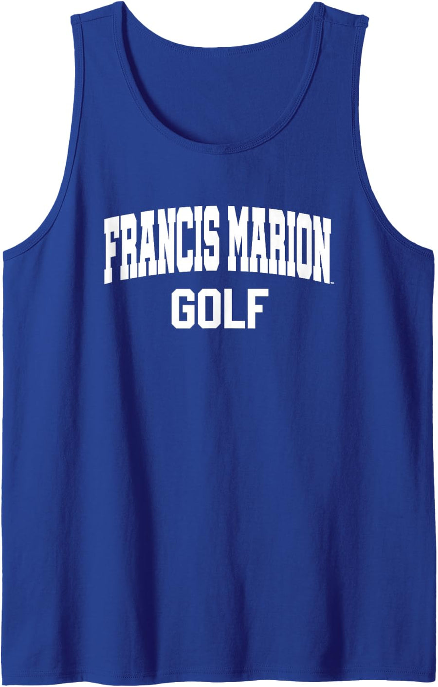 Francis Marion University Patriots Golf Sleeveless Tank Top - Royal Blue