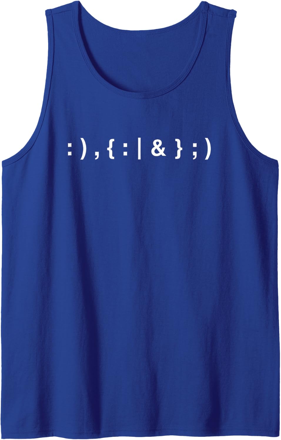 Funny Saying for Nerdy Tech Lovers Humorous Tank Top - Royal Blue