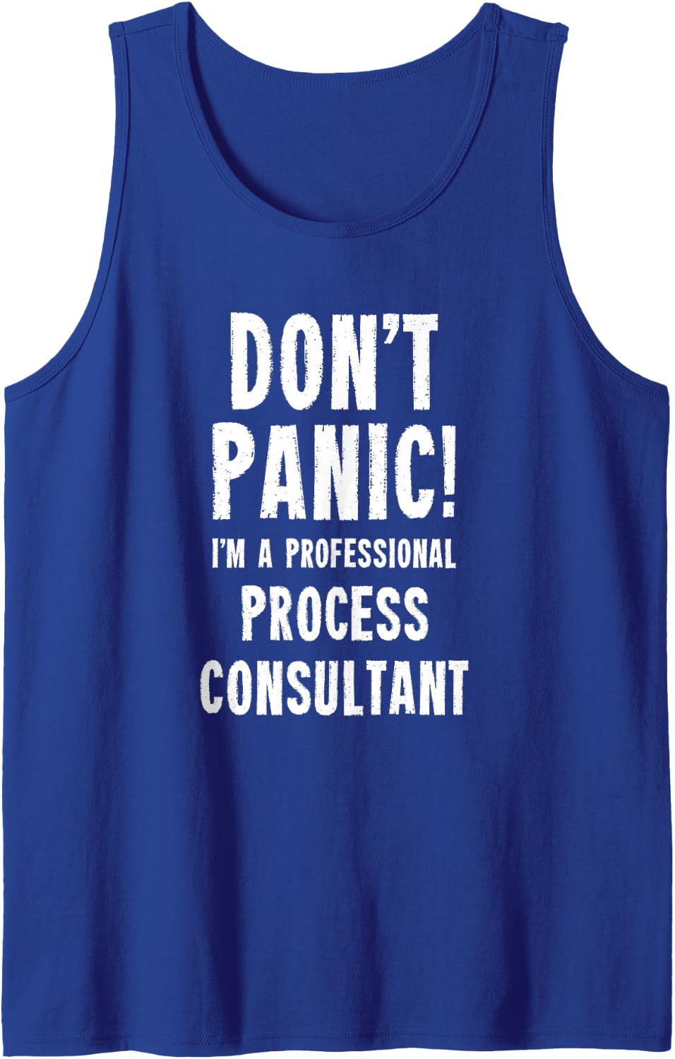Process Consultant Tank Top - Royal Blue